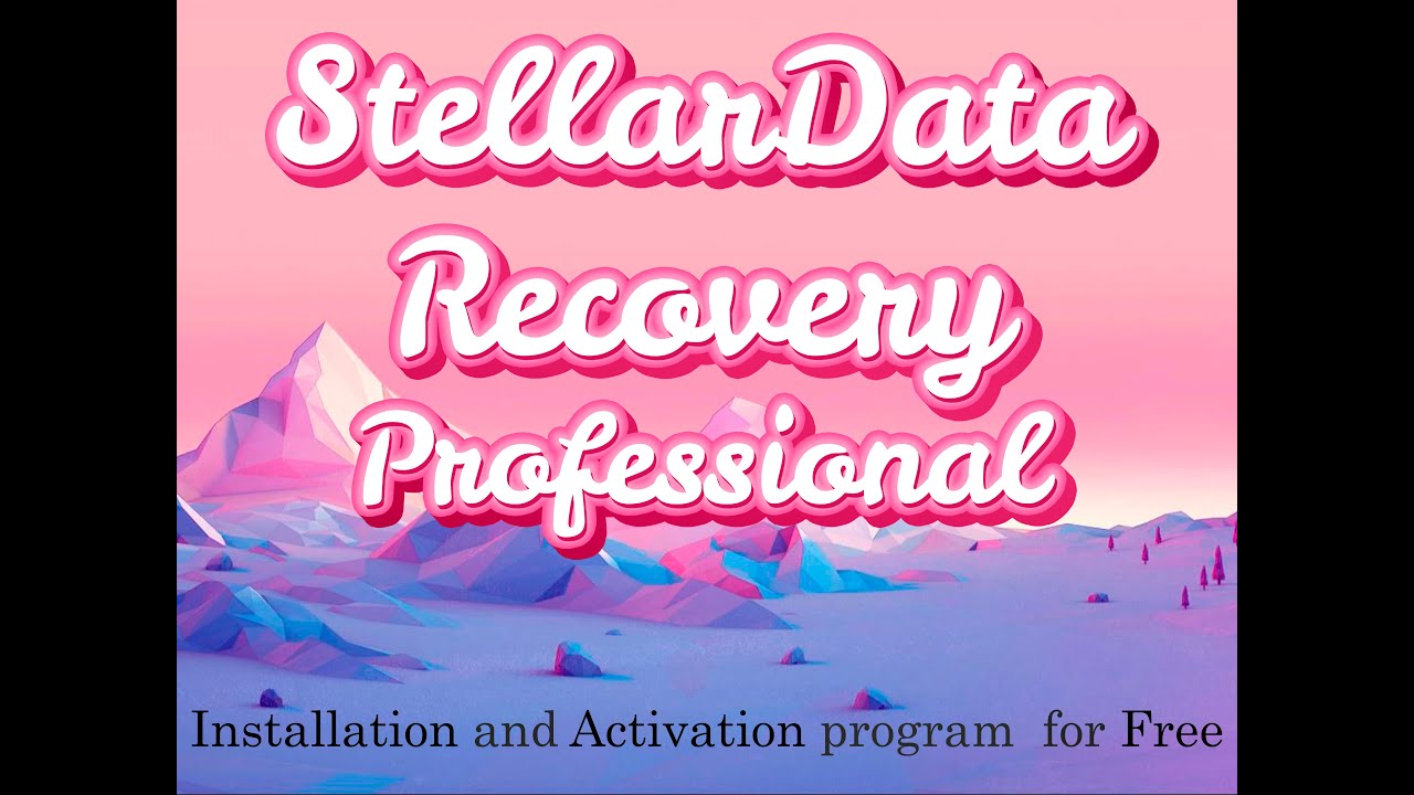 activation key for stellar data recovery