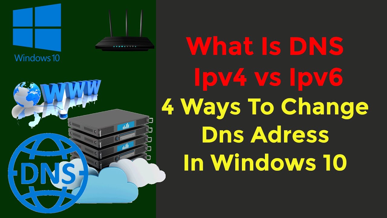 Как прописать dns ipv6