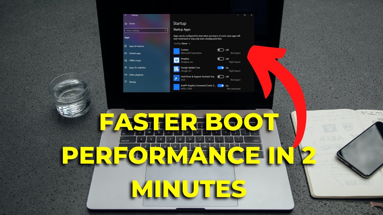 make windows 10 boot faster