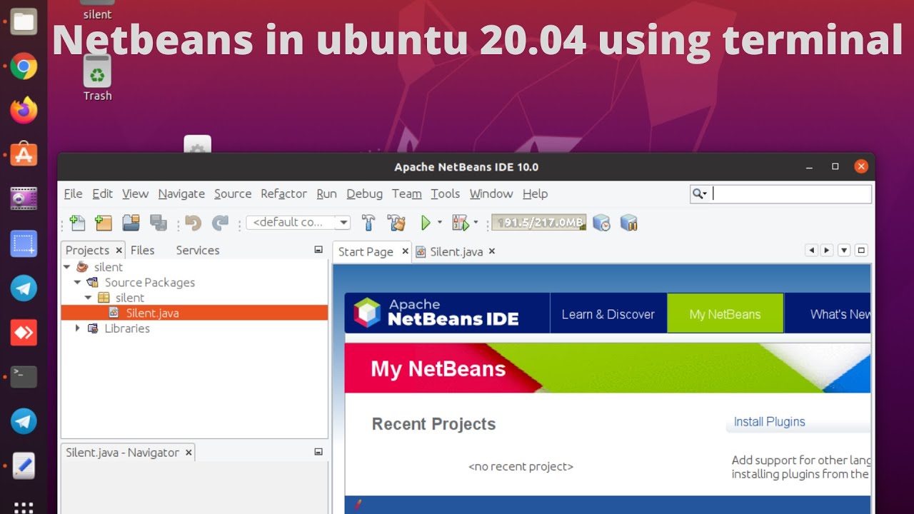 install netbeans on ubuntu