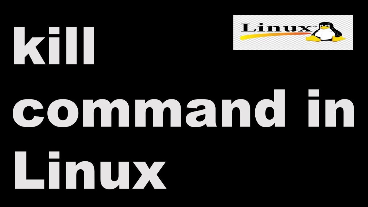 How To Use Kill Command In Linux