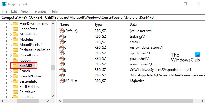 clear run history windows 10 clear run history windows 10