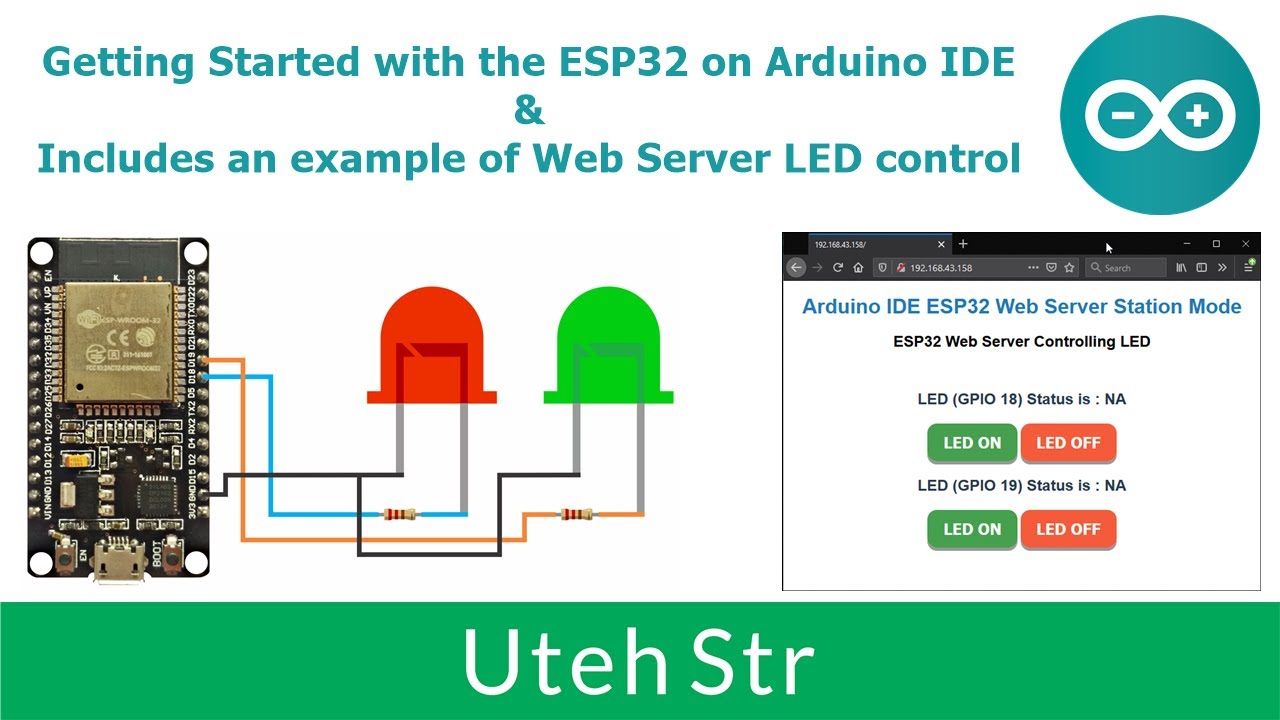 Arduino IDE + ESP32 | Getting Started With ESP32 On Arduino IDE ...