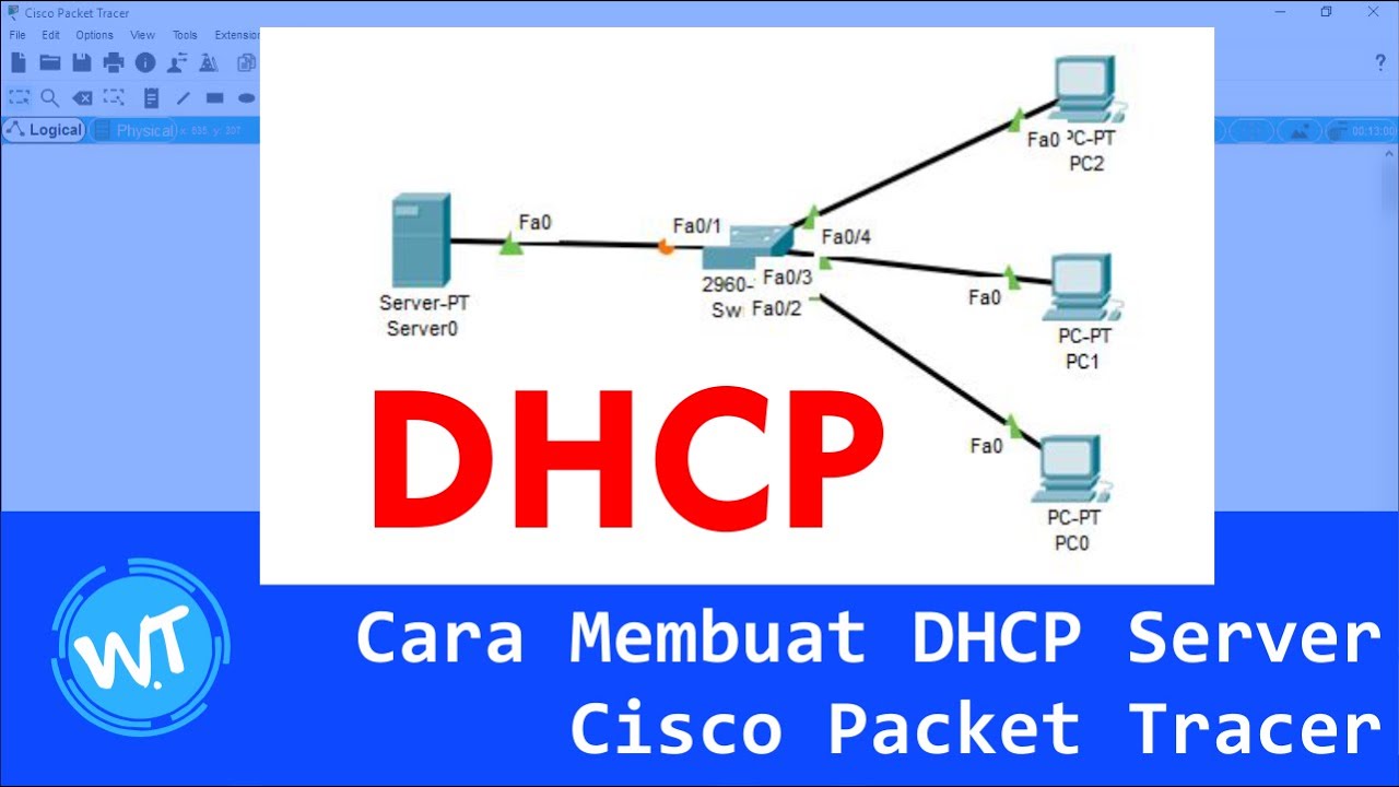 Cara Membuat DHCP Server Di Cisco Packet Tracer Mudah – BENISNOUS