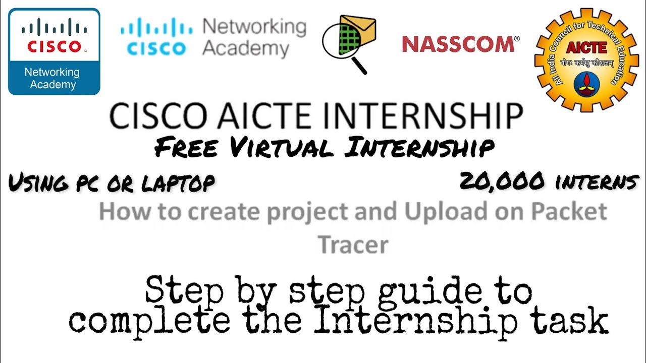 Cisco Internship Complete Task Network for Institutions on Packet