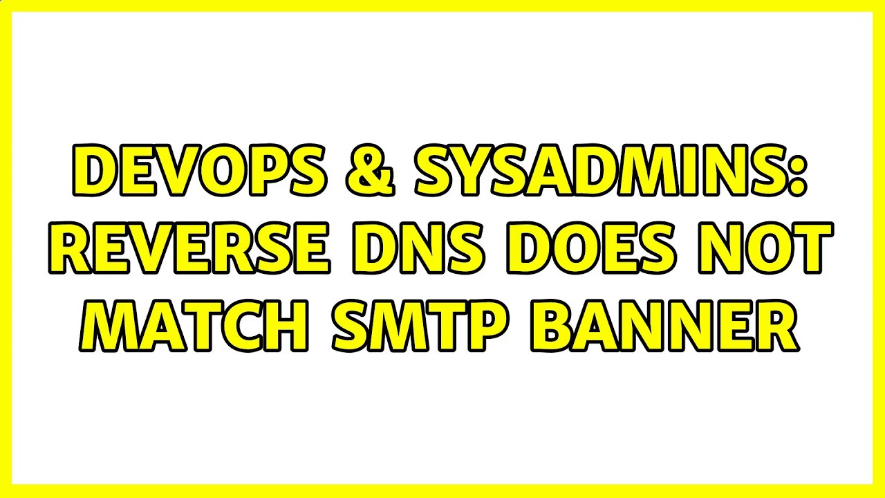 Обратный dns не соответствует smtp приветствию