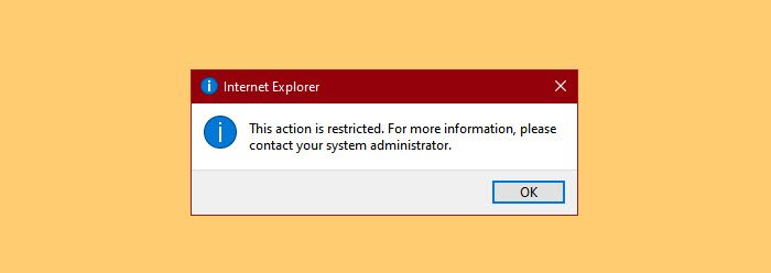 how to disable microsoft edge message in internet explorer