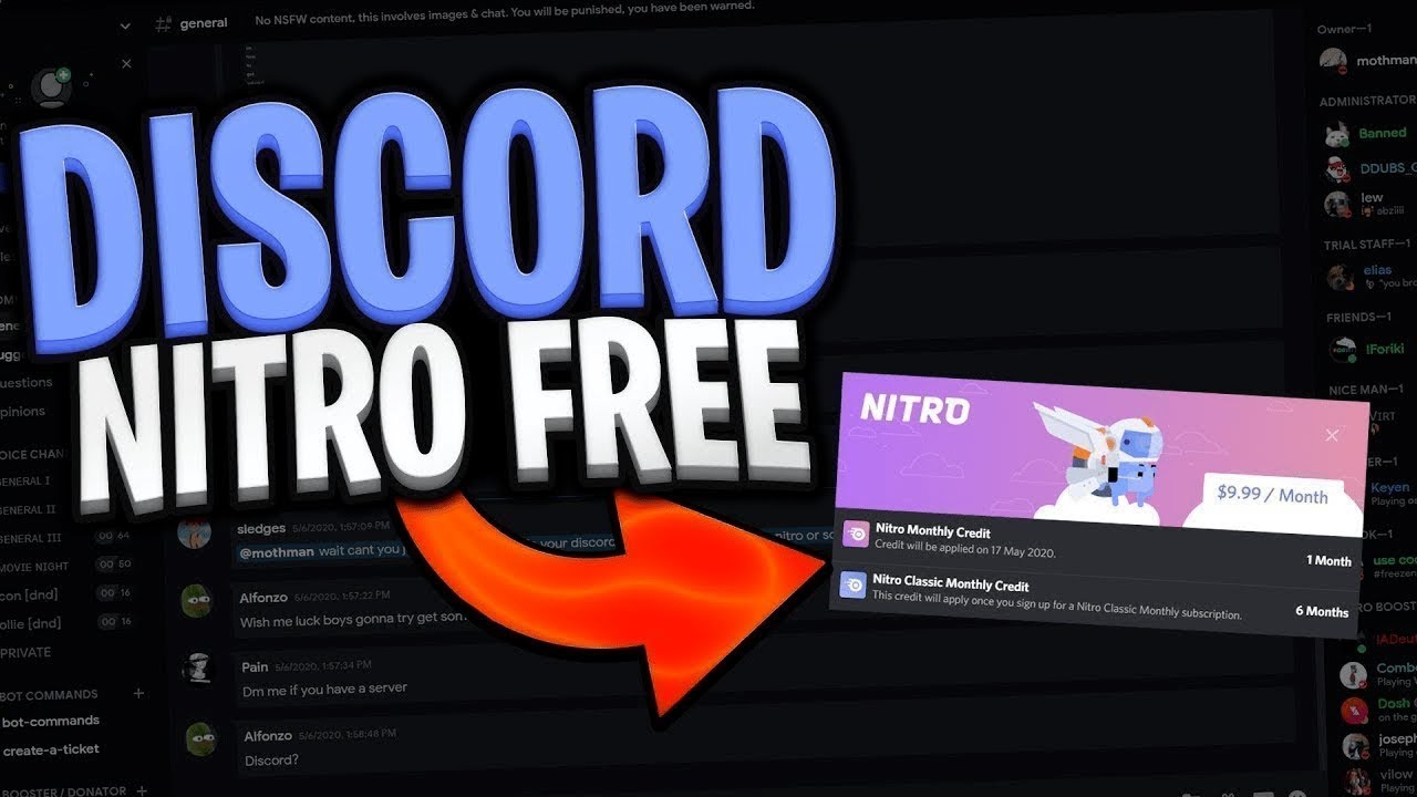 discord nitro credit card generator
