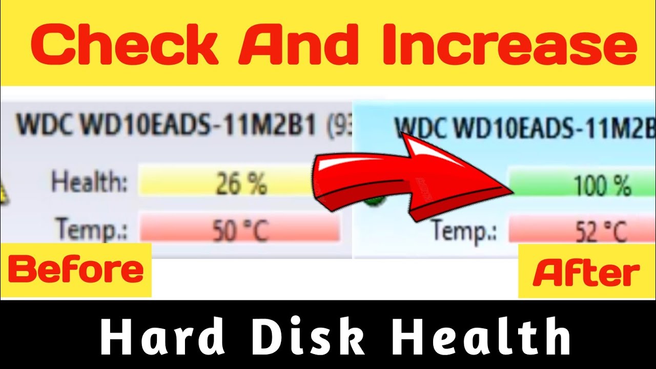 hdd and ssd health check