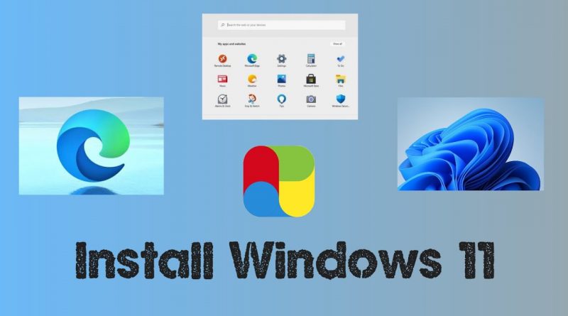 windows 11 pro install