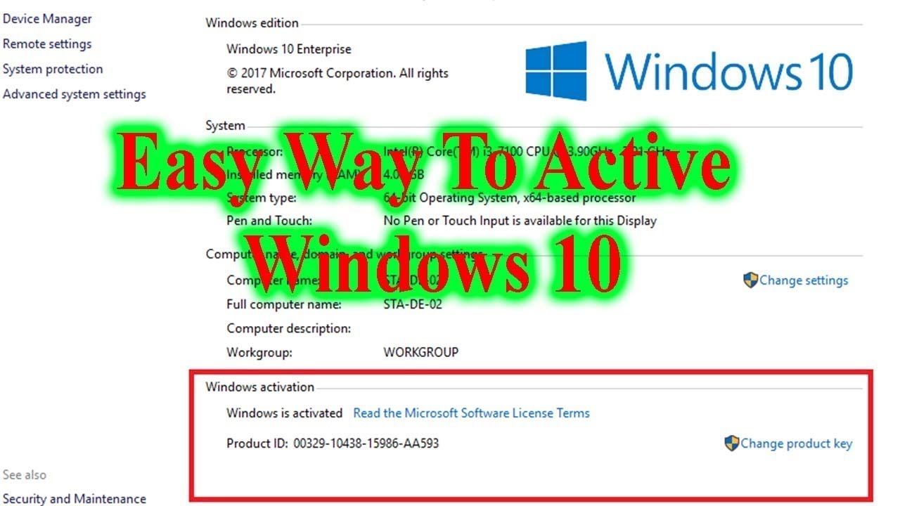 How To Activate Windows 10 Activate Windows 10 Easy Fix 4441