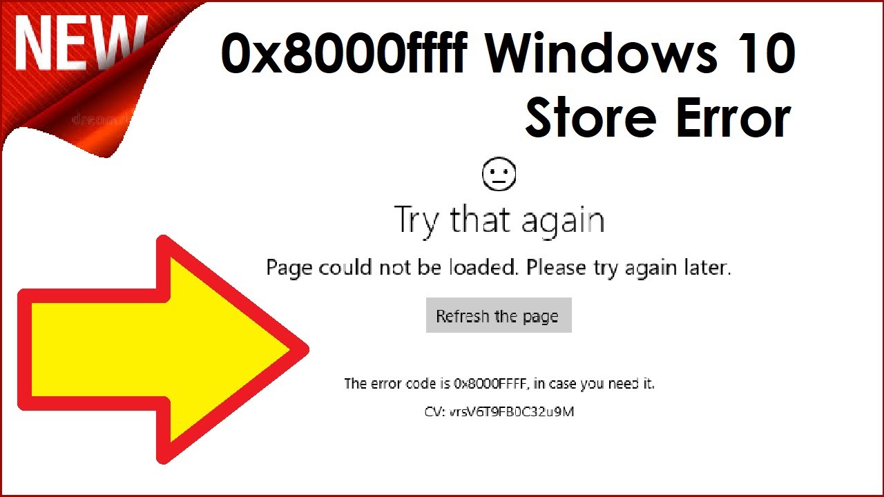 microsoft store download error windows 10