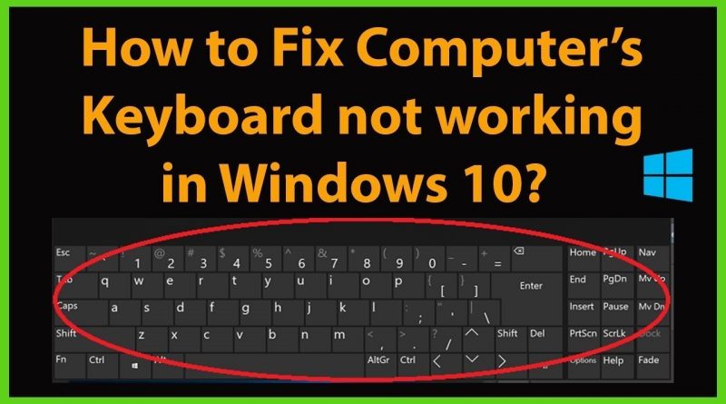 How to Fix Laptop Keyboard Alphabet Not Working Fix Solution 2021 [Solved]