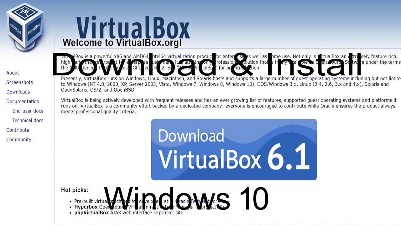 free instals VirtualBox 7.0.10
