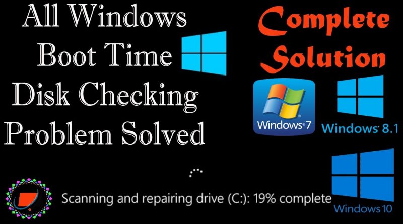 To skip disk checking press any key within 8 second как исправить на виндовс 10