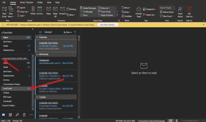 how-to-empty-the-junk-email-folder-in-outlook