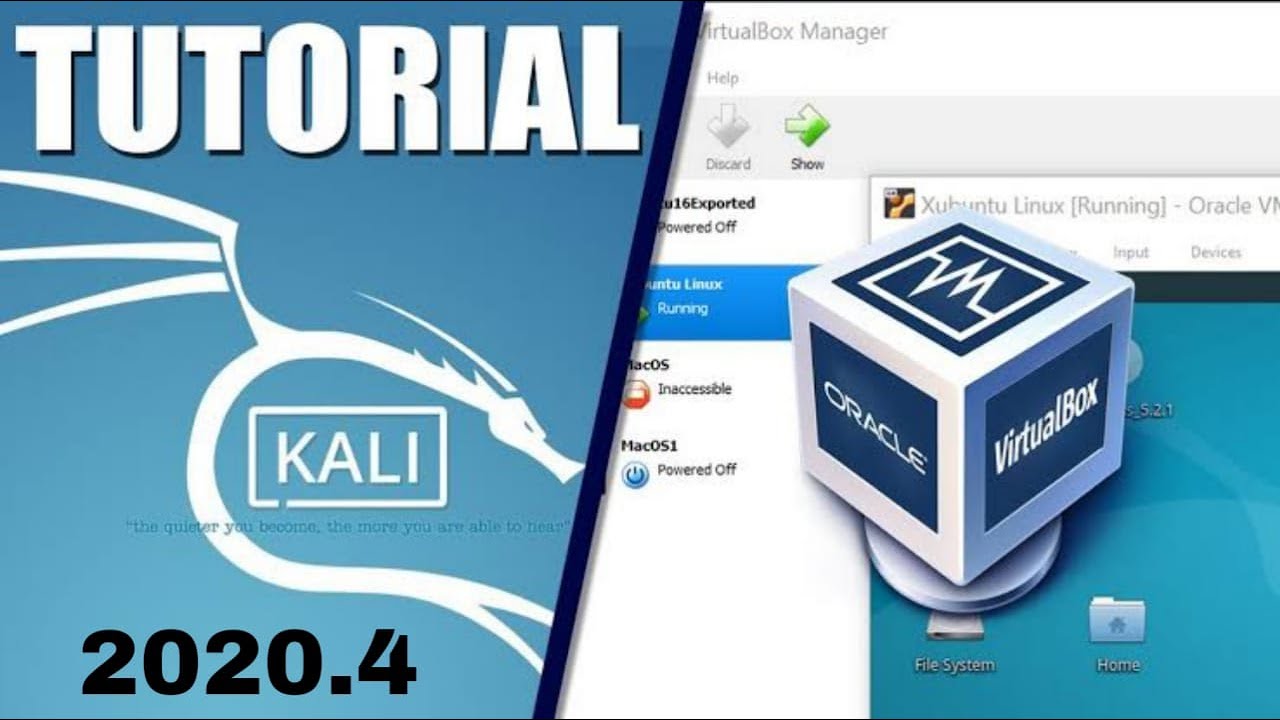 setting up kali linux on virtualbox