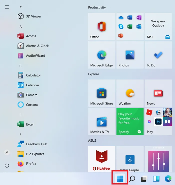 How to switch back to the Classic Start Menu in Windows 11