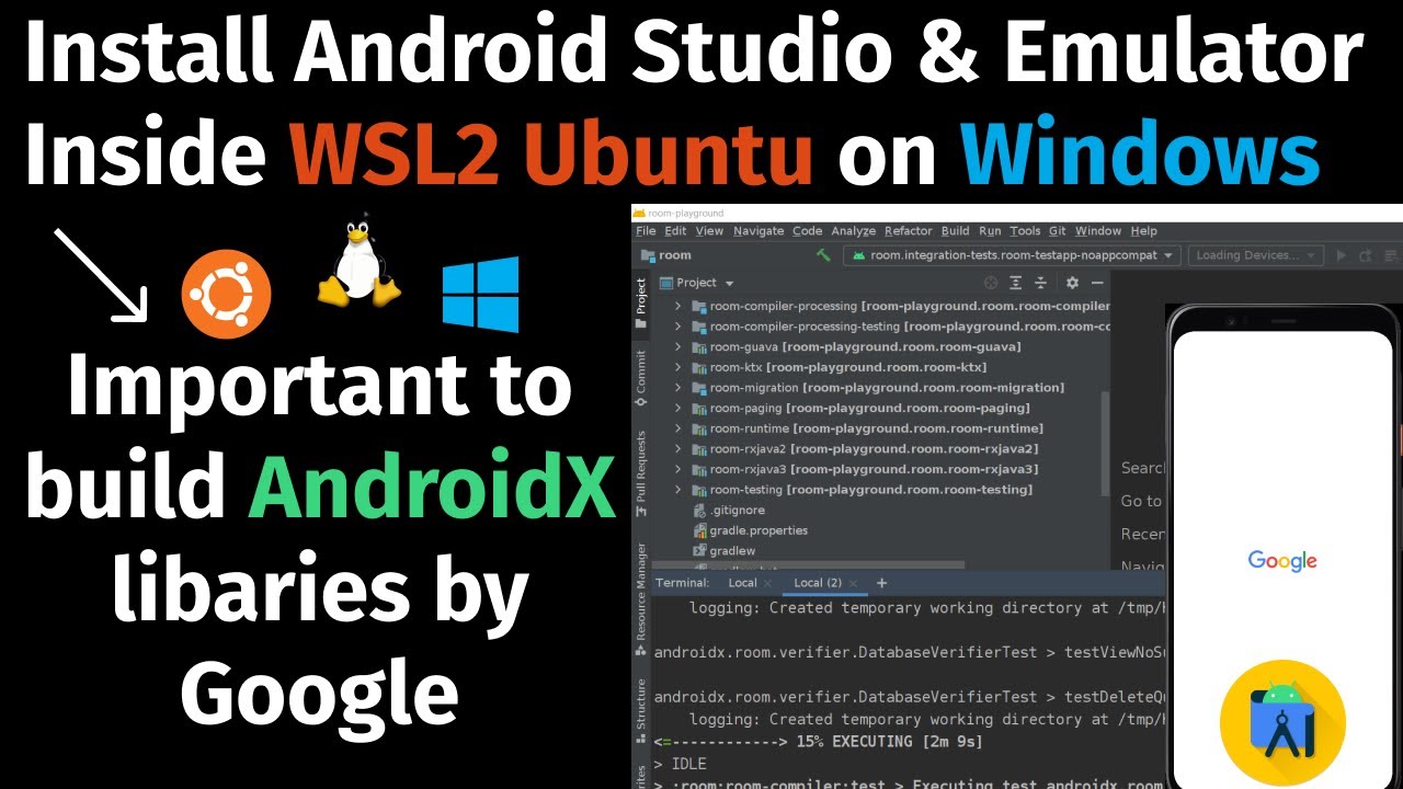 easiest way to install android studio on ubuntu