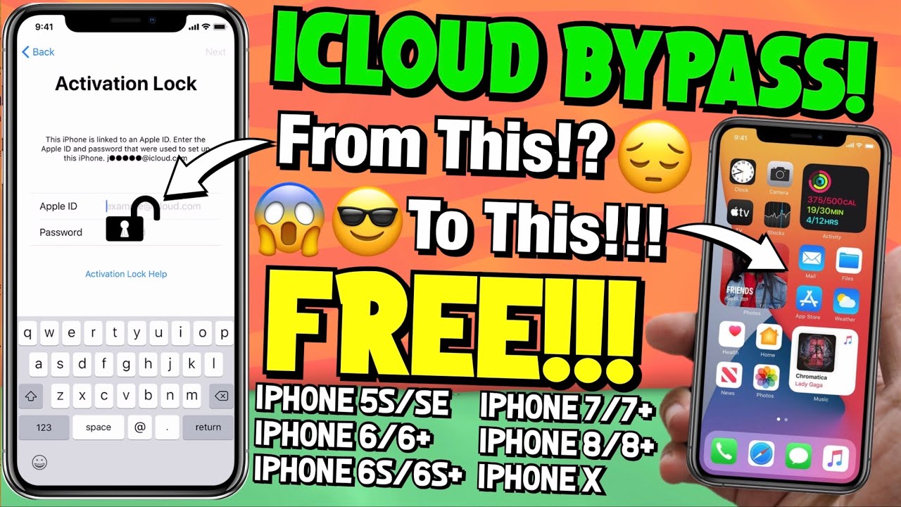 New! iCloud Bypass iOS 12.5.3 iPhone 5s/6/6+/7/X | Fix Notifications