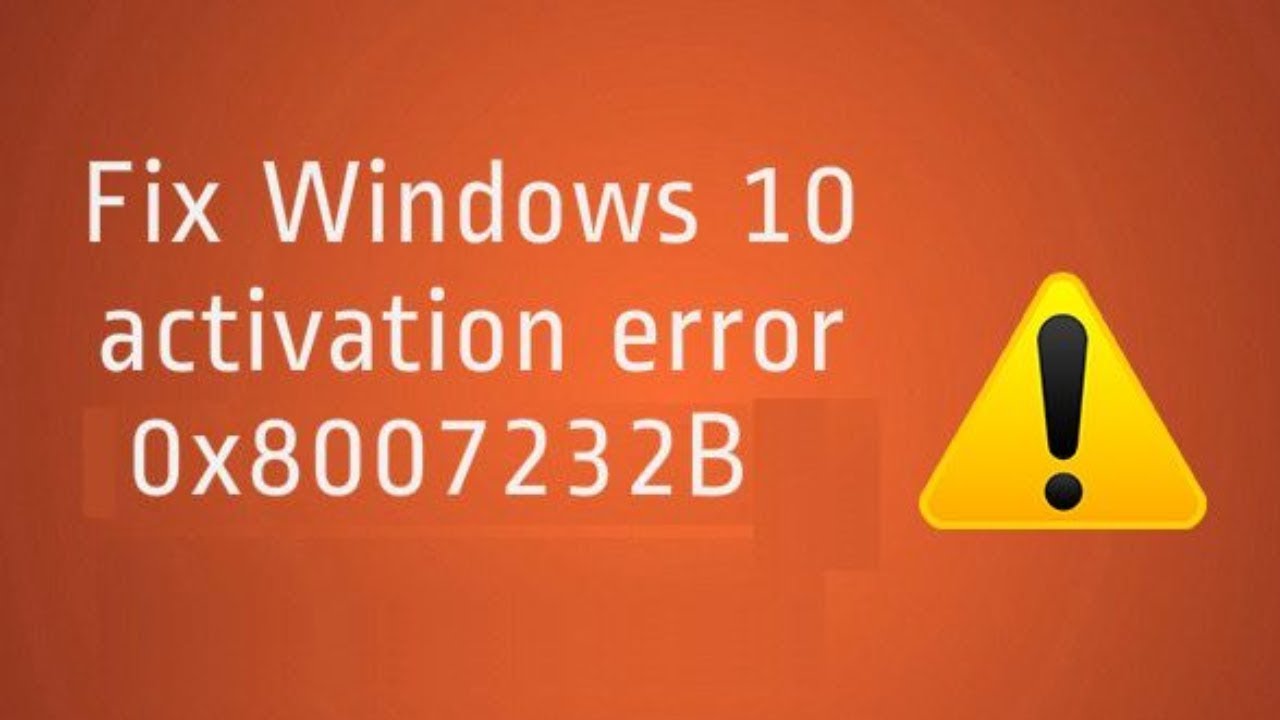 [SOLVED] Error Code 0x8007232b Problem Issue | How To Fix Windows ...