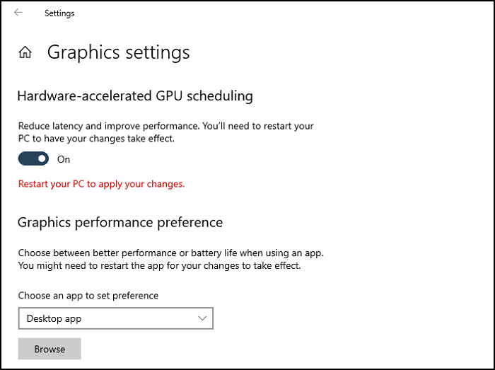 GPU Acceleration Windows 10