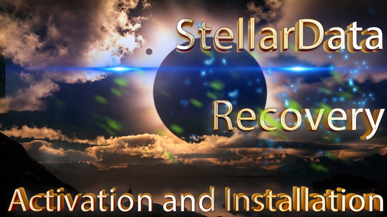 stellar data recovery activation key free mac