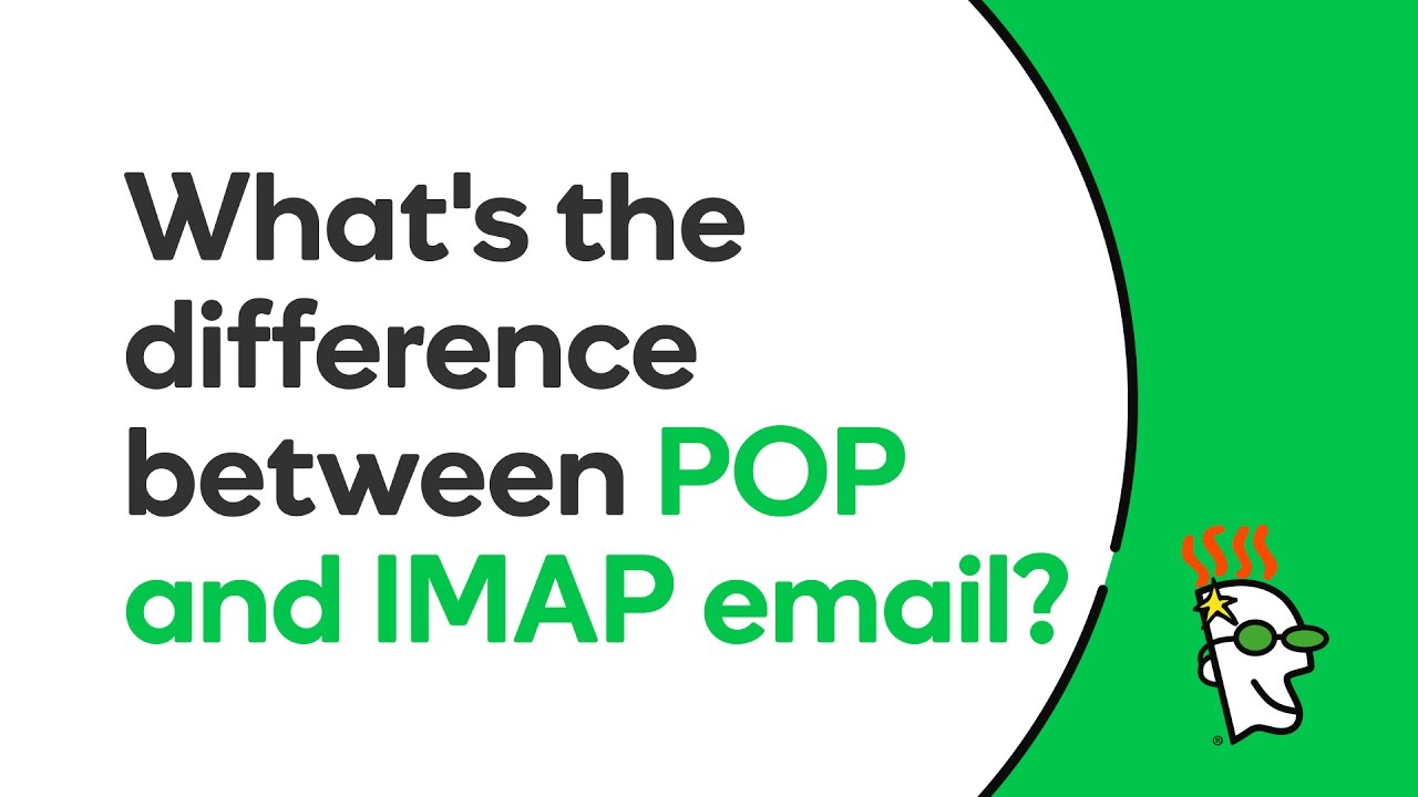 is godaddy email pop or imap