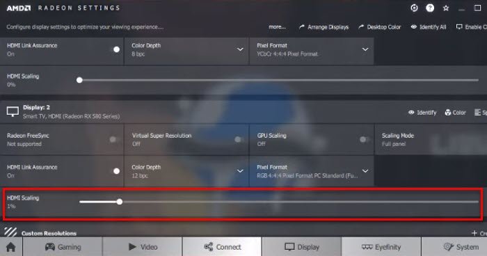 Fix Overscan in Windows 11/10 to Fit to Screen