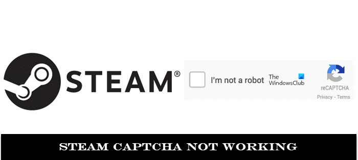 Steam Captcha not working