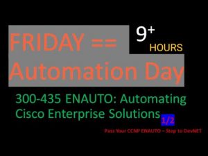 300-435 ENAUTO: Automating Cisco Enterprise Solutions - 1/2 > BENISNOUS