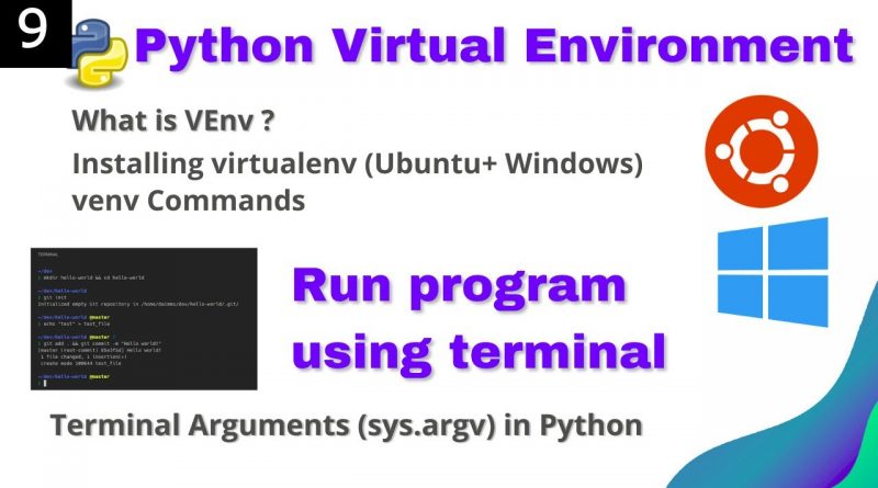 9-opencv-python-virtual-environment-window-ubuntu-install-and-usage-sys-argv-argument