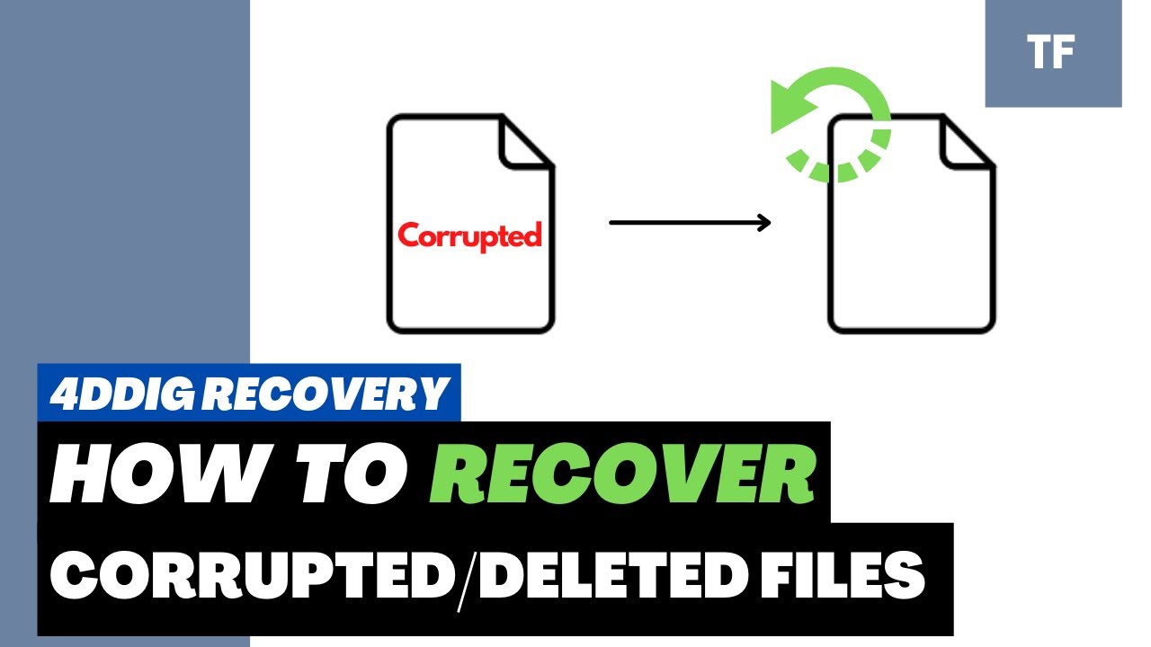 windows 10 recover corrupted files