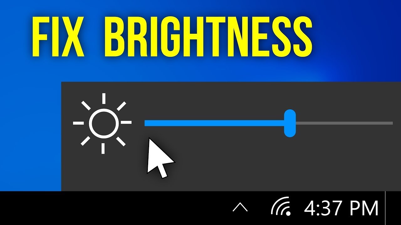 control brightness on windows 7 app