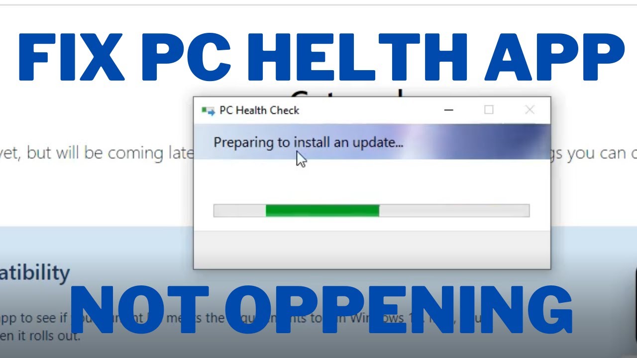 pc health check windows 10 app