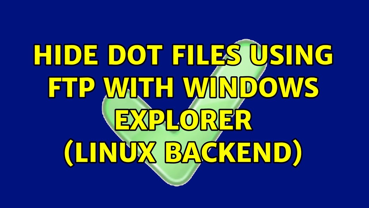 use a windows ftp server in linux