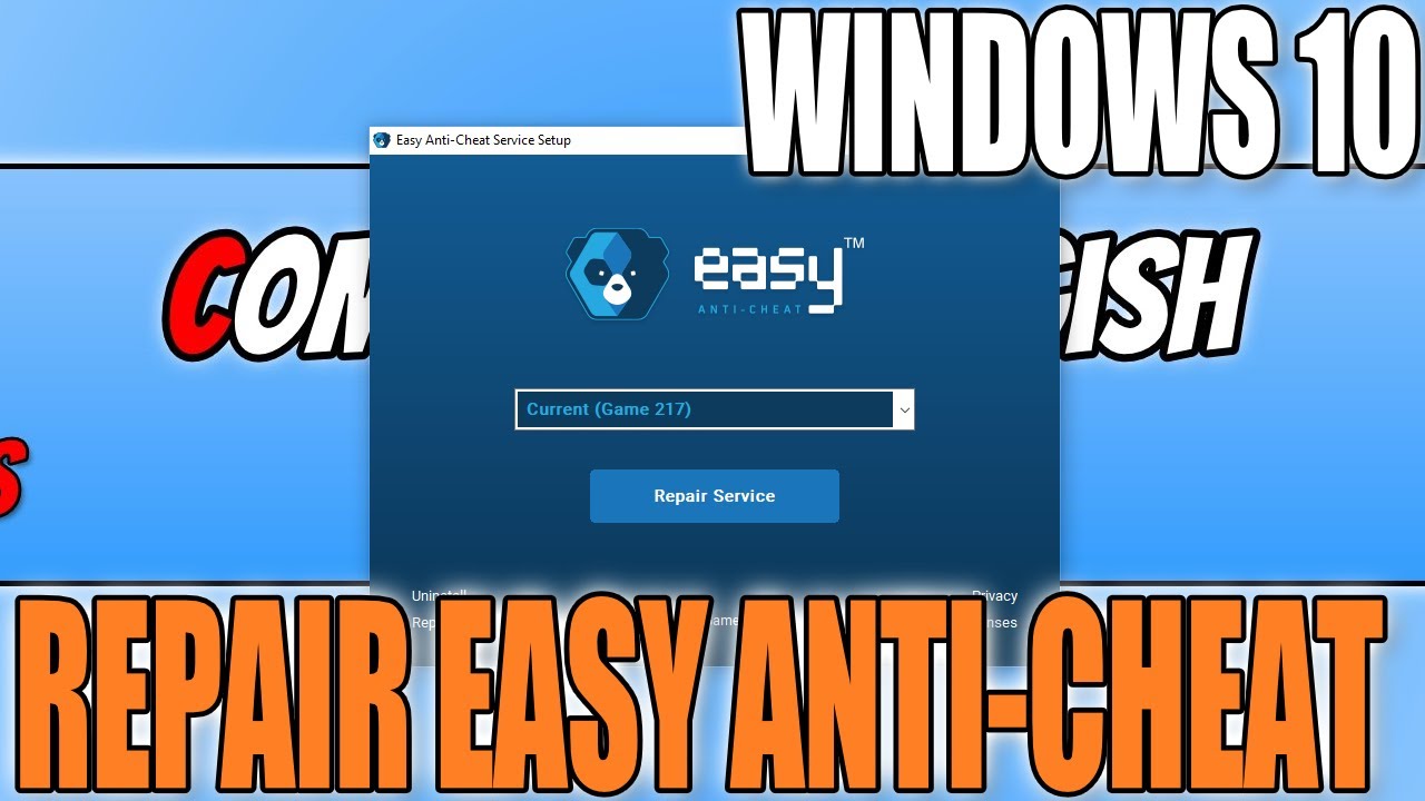 How To Repair Easy Anti Cheat In Windows 10 Tutorial