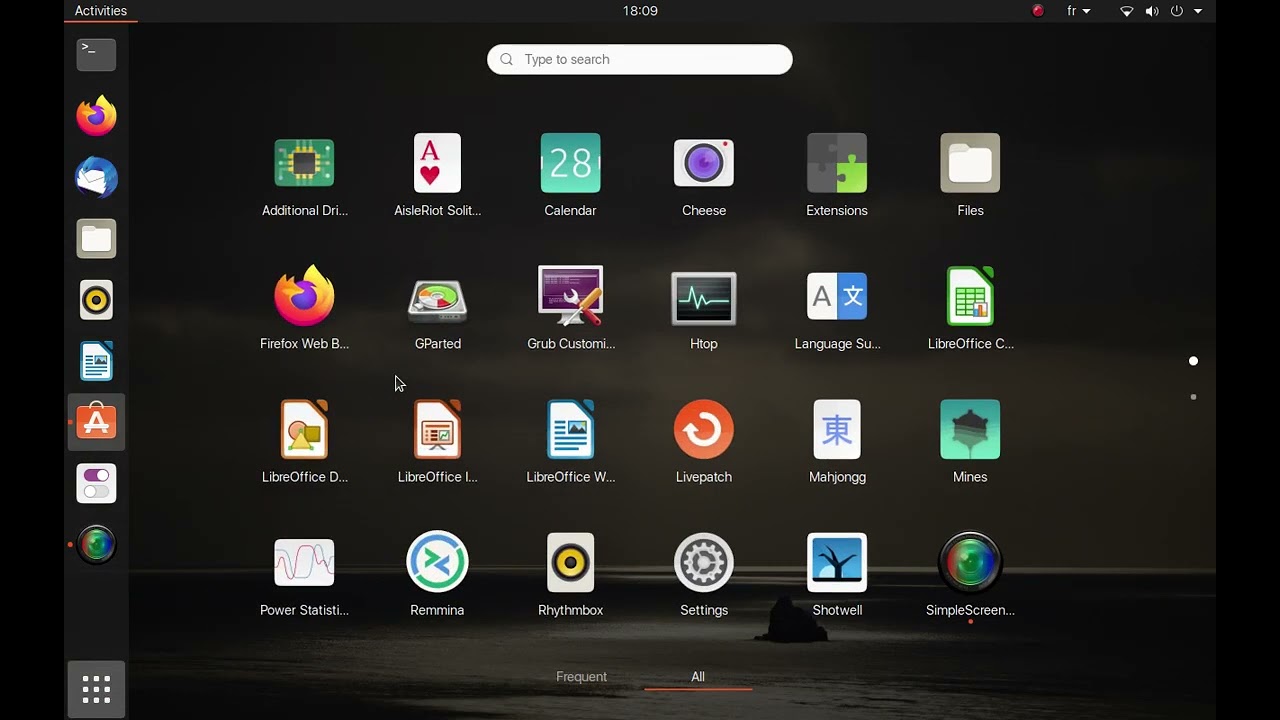 Как установить gnome shell в ubuntu