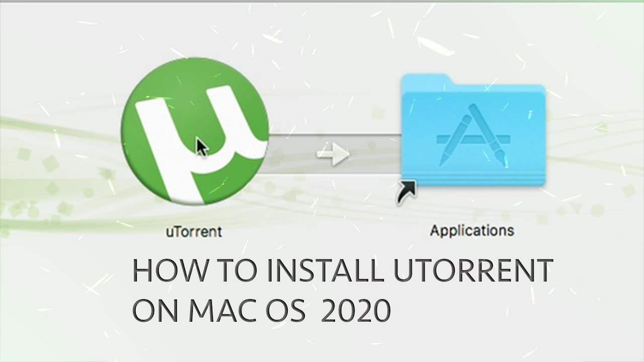 how to install utorrent on macbook pro
