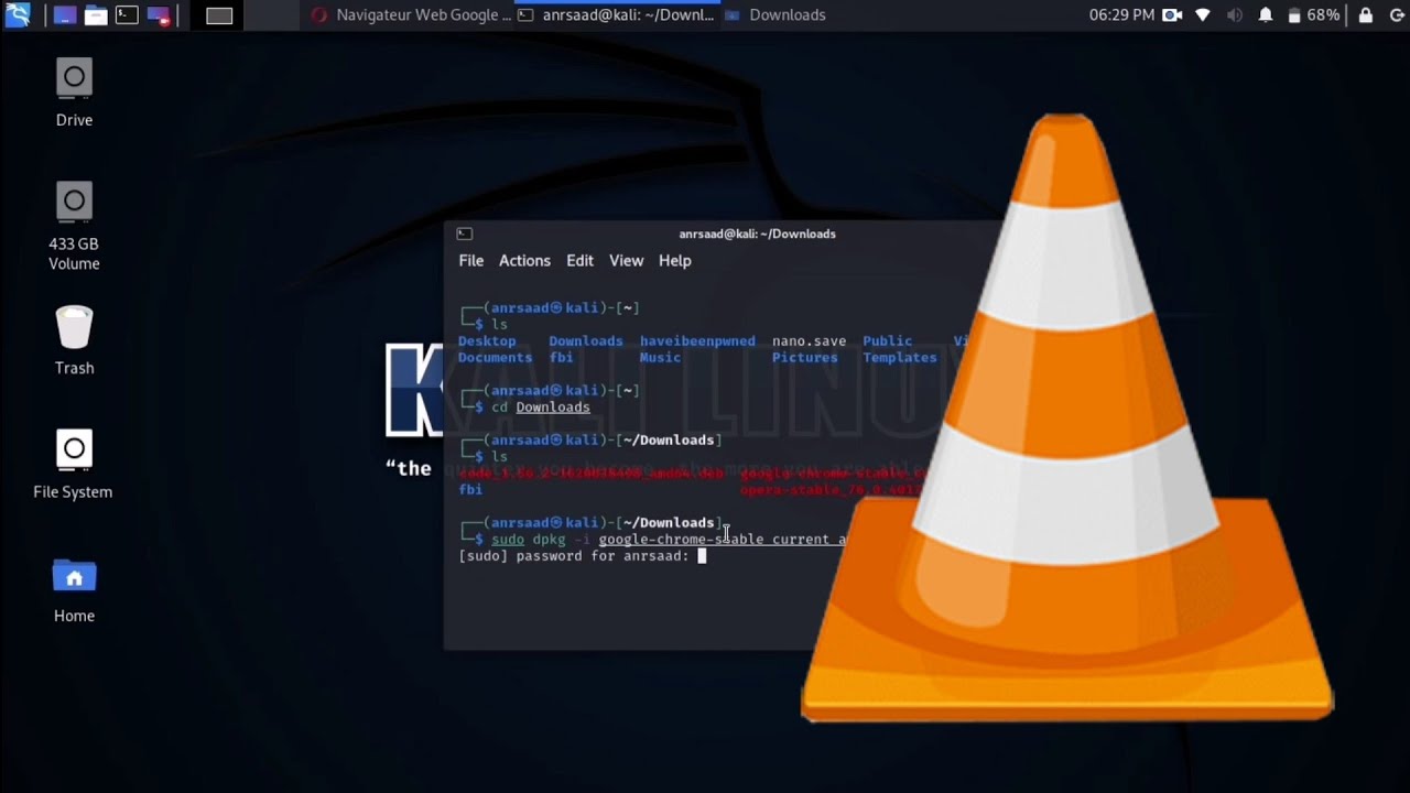 How To Downloading And Install VLC Into Kali Linux