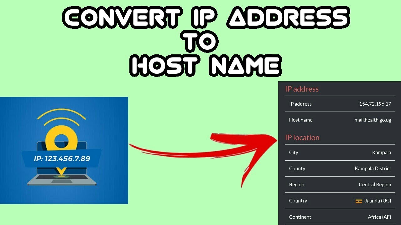 How To Find The Hostname Of An IP Address On 