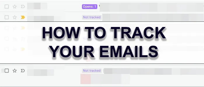 Track your emails