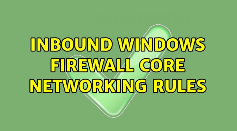 The rules have already been added to the firewall policies как исправить