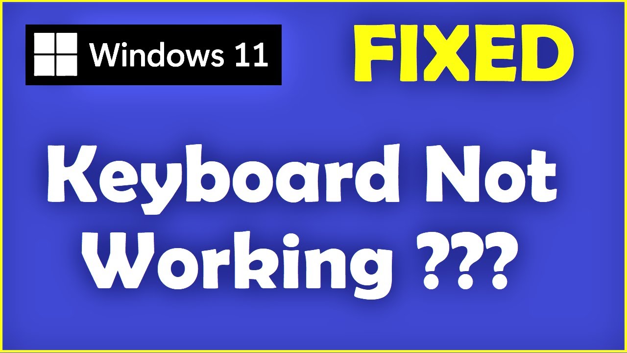 Windows 11 Keyboard Shortcuts Not Working Fix Vrogue