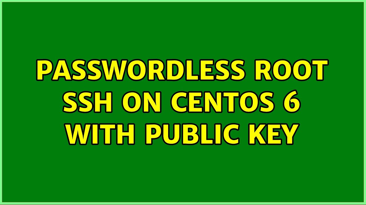 Разрешить root ssh centos