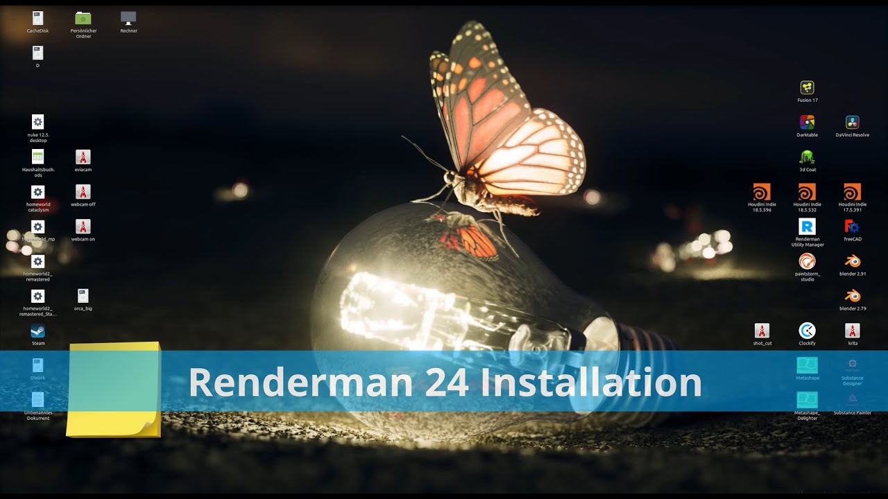 installing renderman it