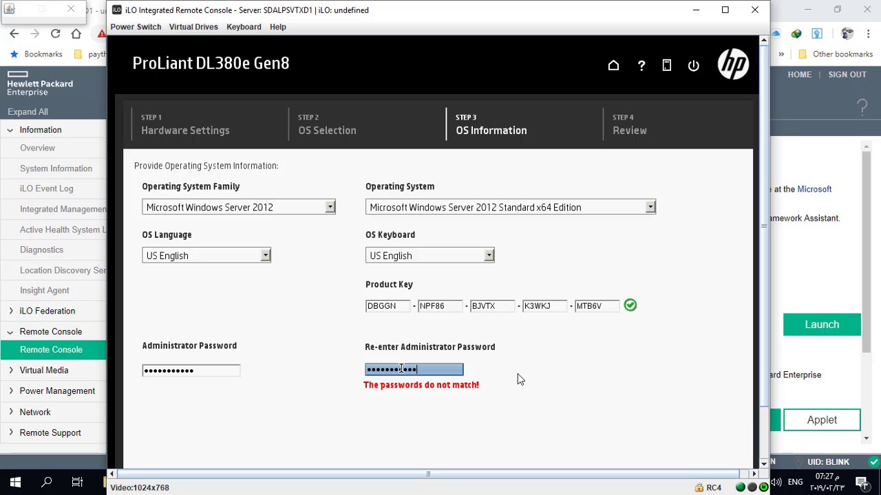 Установка intelligent provisioning на hp proliant gen 8