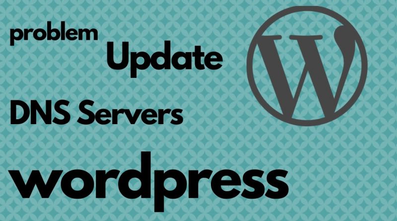 problem-update-dns-servers-wordpress