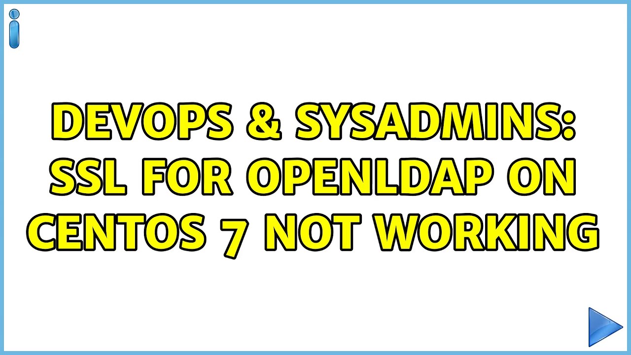 Openldap centos 7 удалить