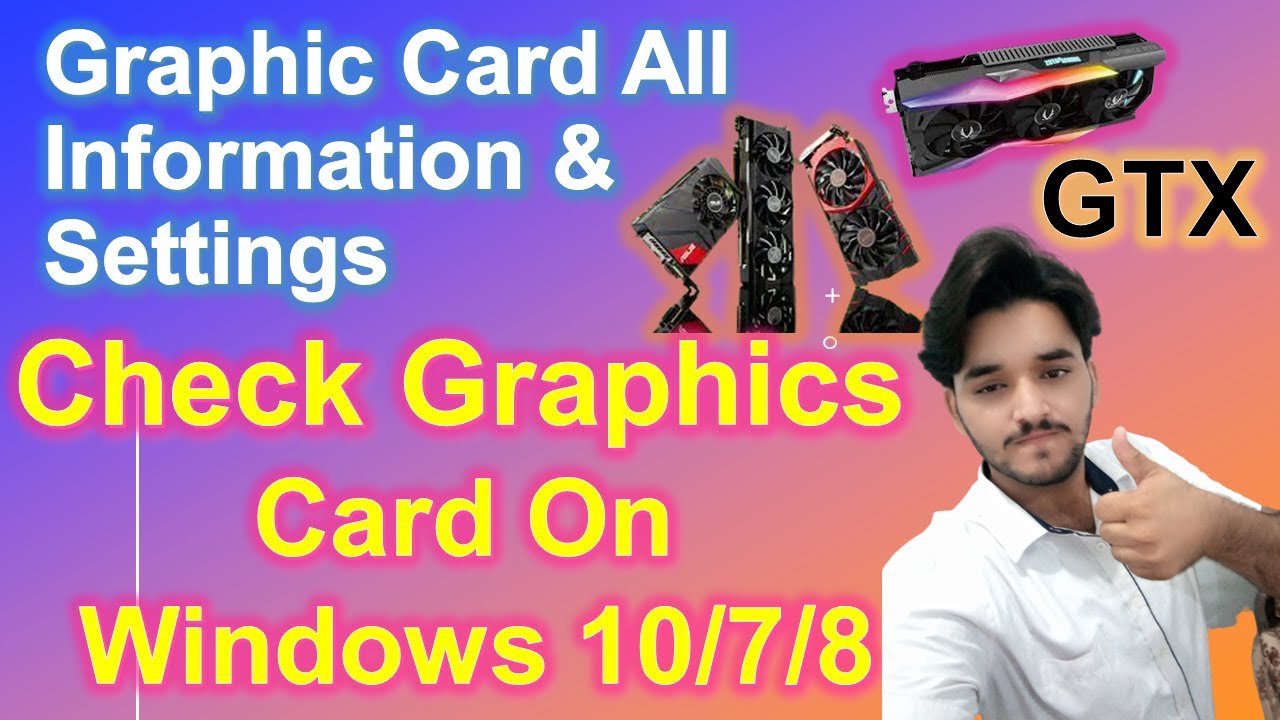 How To Check Graphic Card On Windows Graphic Card Kaise